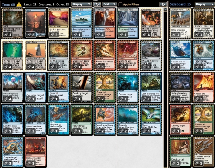 MTG パウパー親和デッキパーツセット MTG パウパー親和デッキ