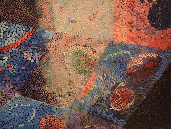 絵画油絵作者のサイン読めず、すみません。 海外路上販売品。