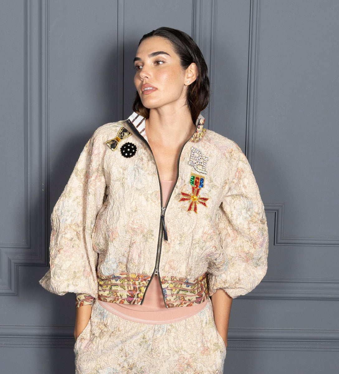 Queen Fairy Bomber Jacket | Petit Pois by Viviana G