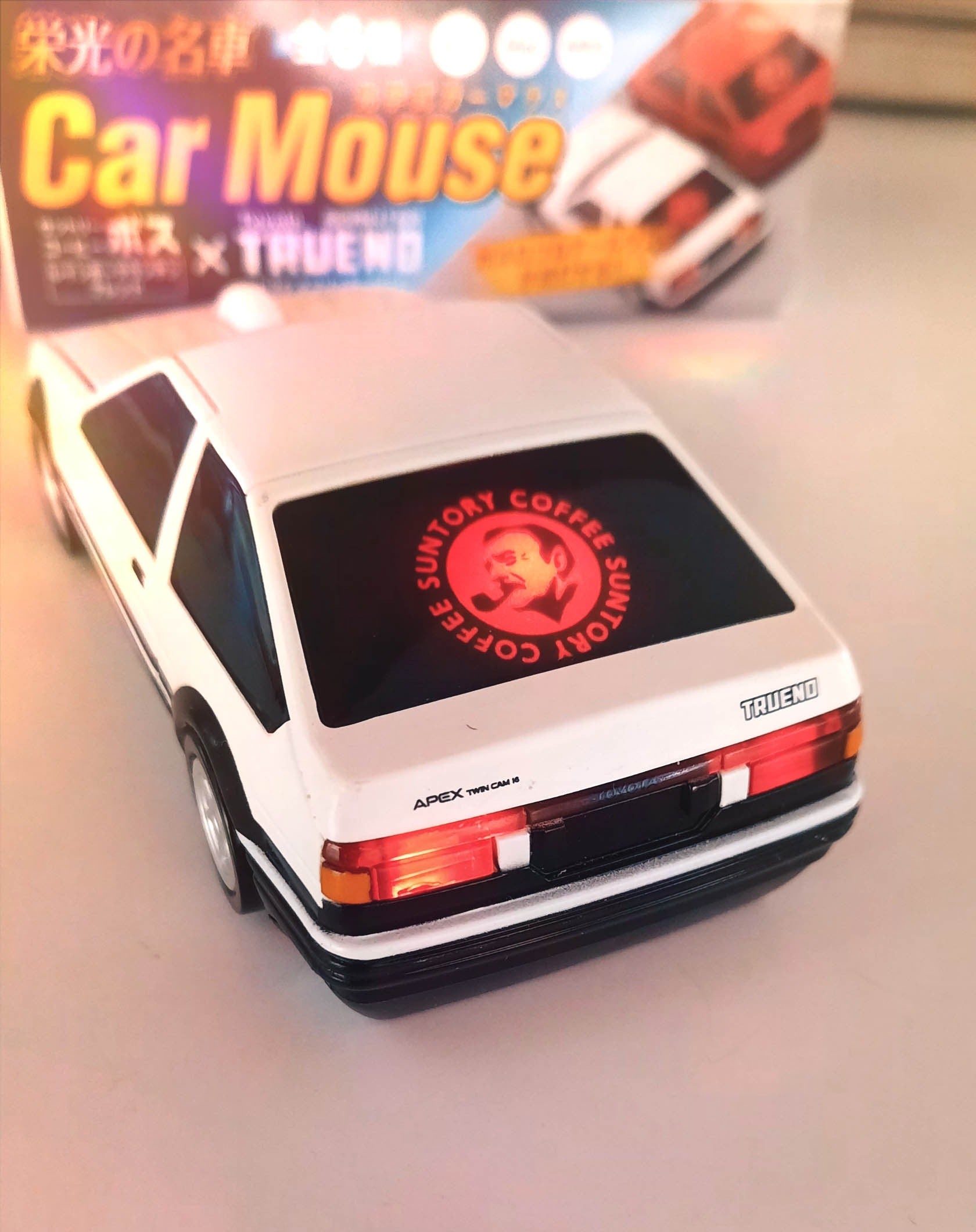 Coffee Boss Illumination Mouse AE86/GT-R R32/350Z - Rare JDM LED
