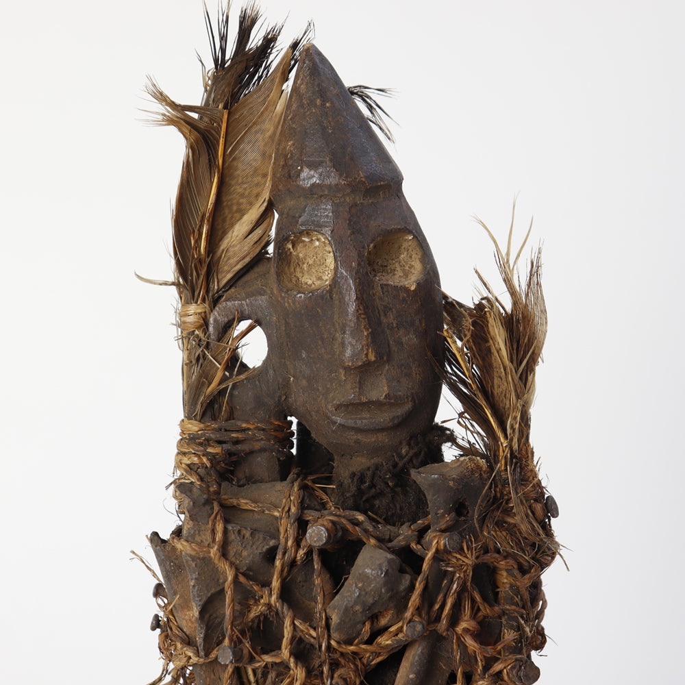 ンキシンコンディアフリカ美術アフリカ仮面アフリカンアート呪物釘人形