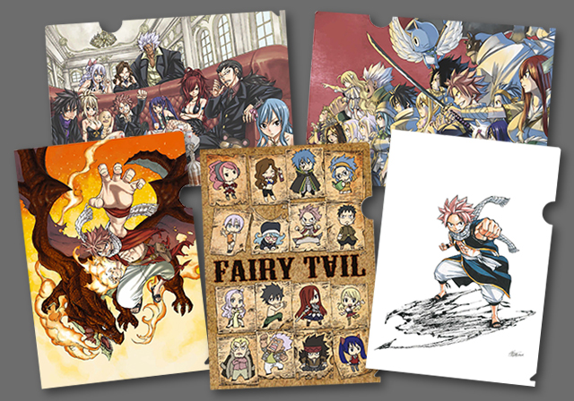 フェアリーテイル FAIRY TAIL 原画展 クリアファイル 真島ヒロ