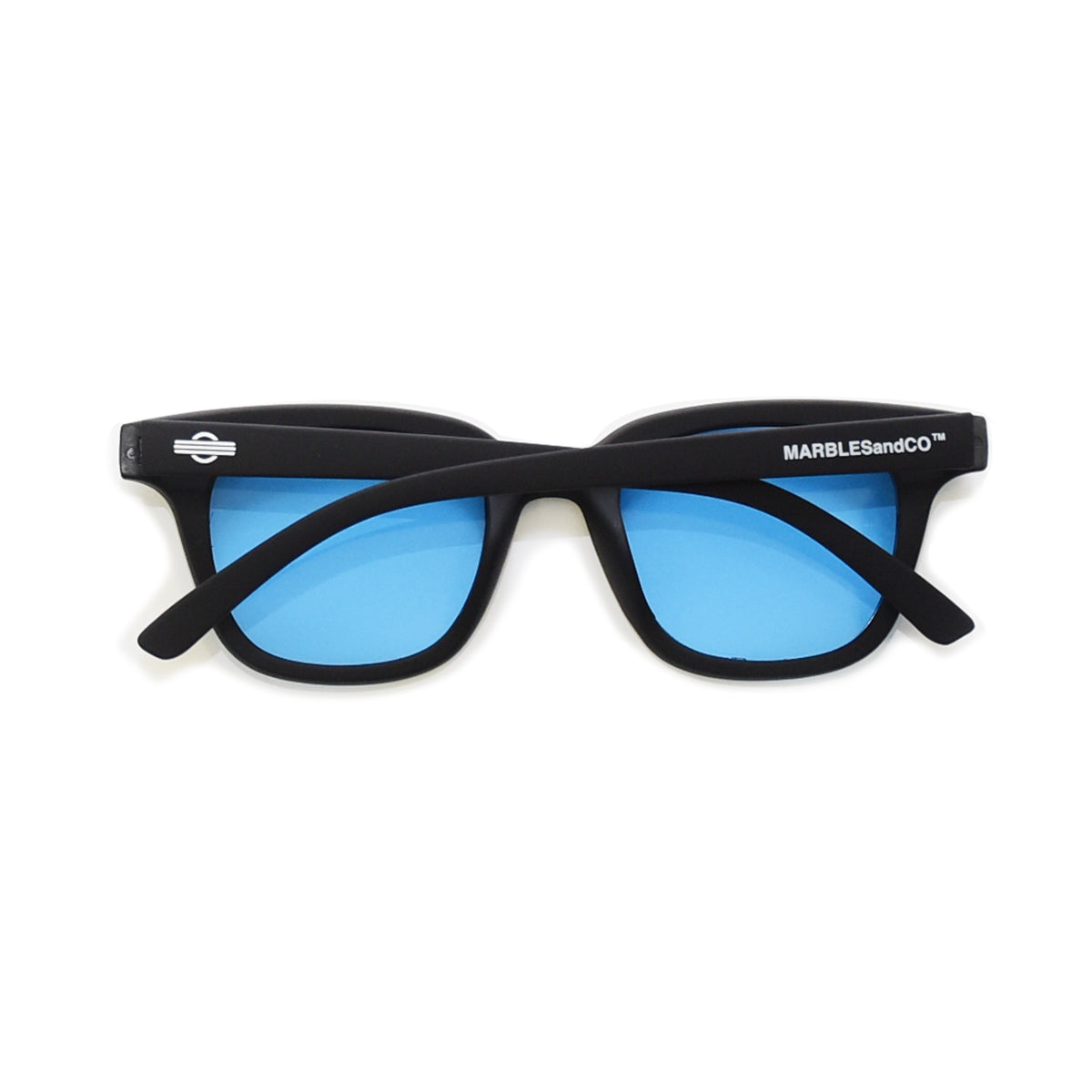 MAT BLACK SUNGLASSES Ver.3 / BLUE / MAC-S21SP01 – Marbles