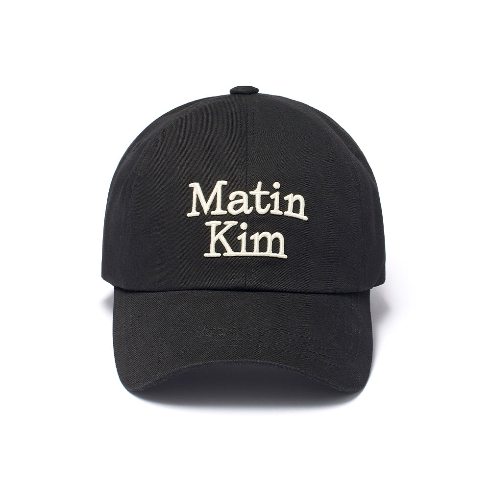 MATIN VOLUME LOGO BALL CAP IN BLACK – Matin Kim