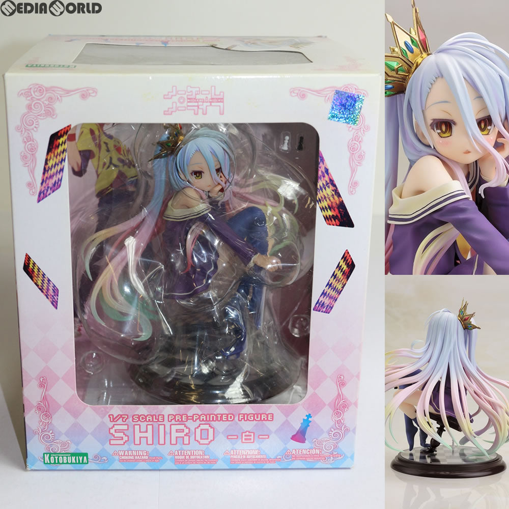 コトブキヤ ノーゲームノーライフ 白 フィギュア 1/7 美品 美少女