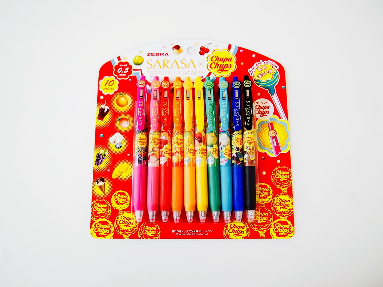 限定 サラサクリップ × チュッパチャプス 10色セット Amazon.co.jp