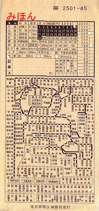 鉄道 車内券 パンチ 新品ケース 鉄道 車内券 パンチ 新品ケース 鉄道