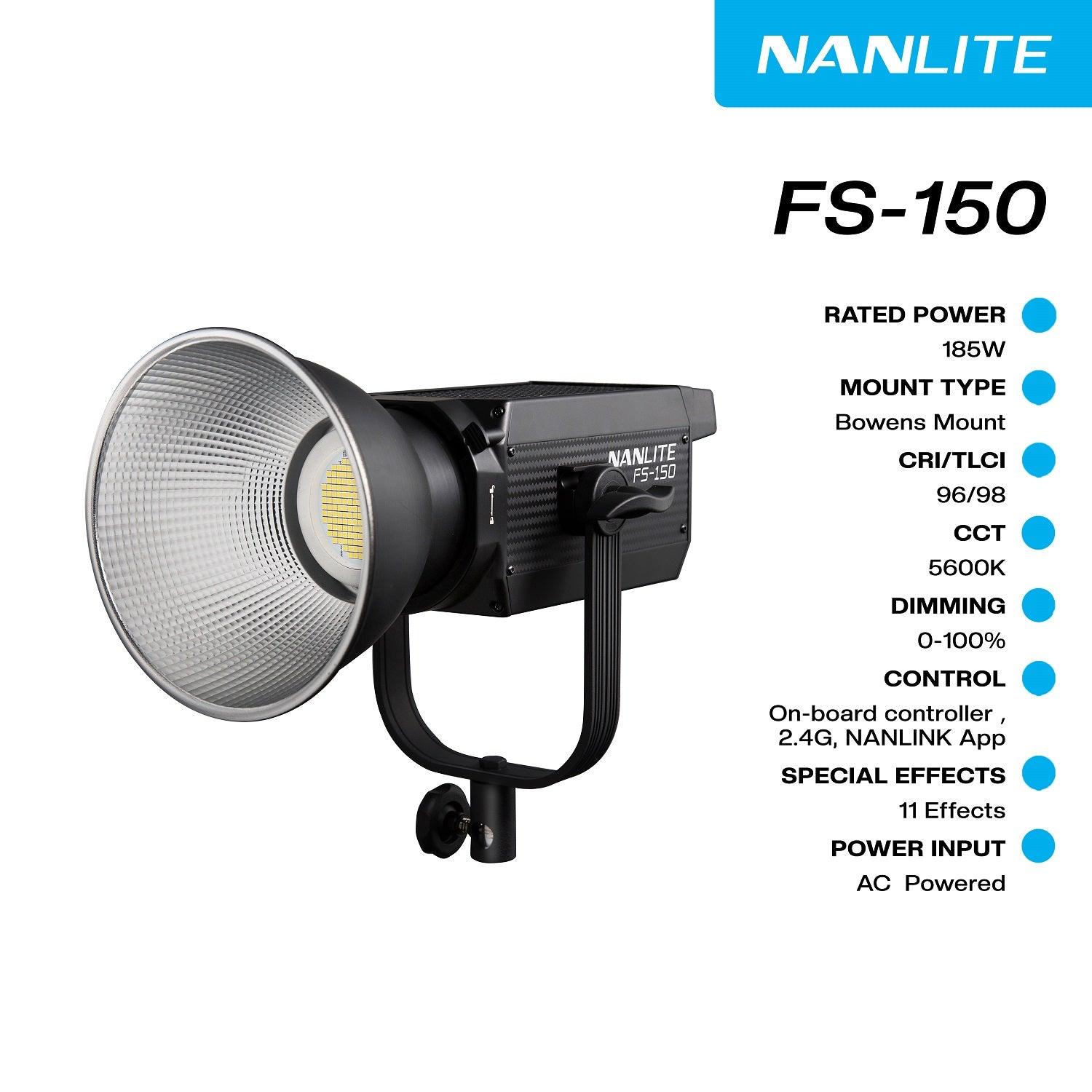 Nanlite FS-150 / FS 150 Monolight Studio Kit