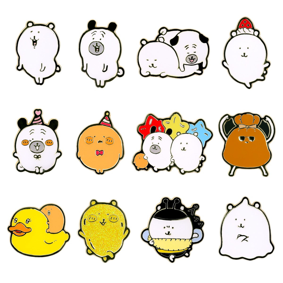 ナガノキャラクターズ ピンズコレクション（全12種）1BOX 12個入