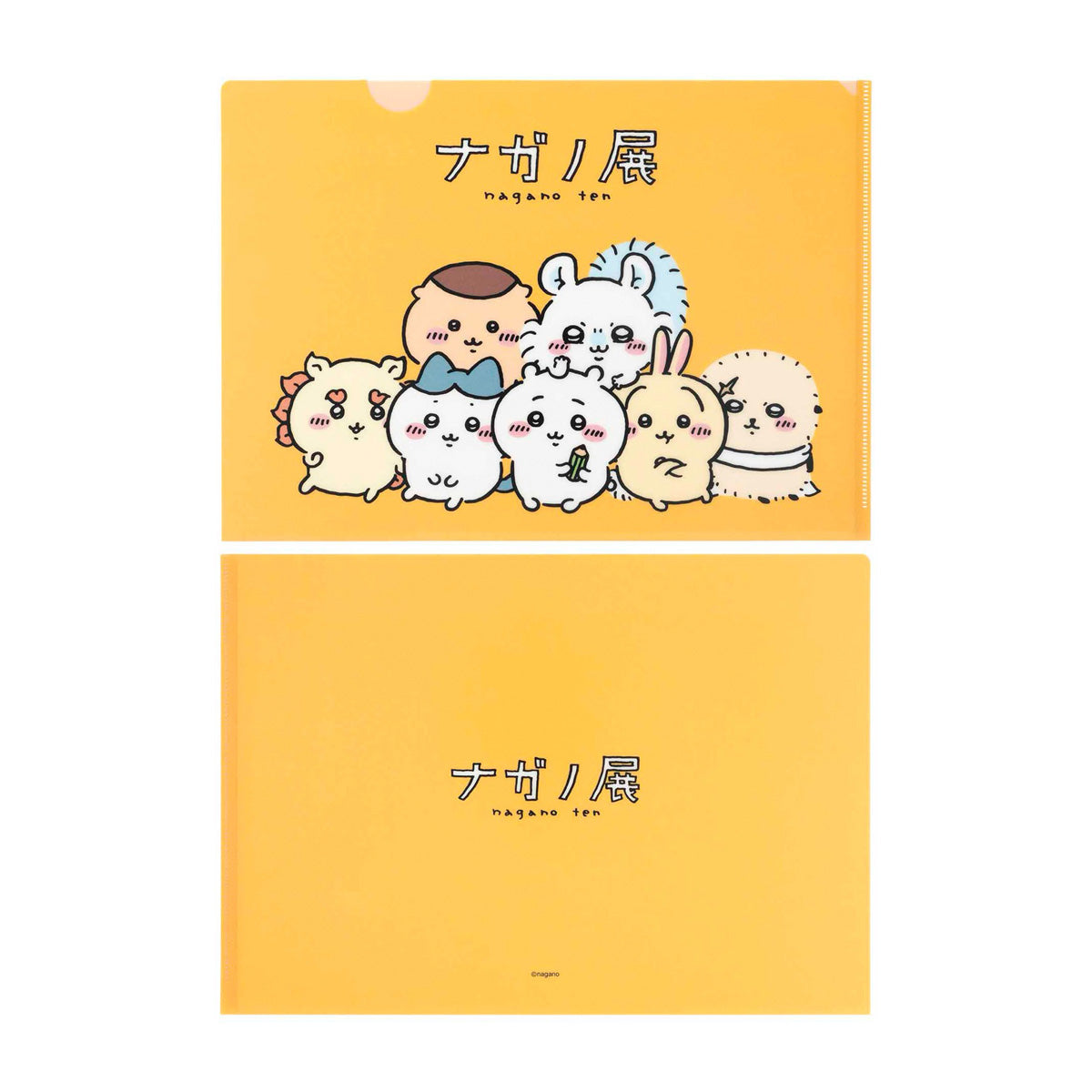 ナガノ、ちいかわのトートバッグ、クリアファイル、メモ、カード