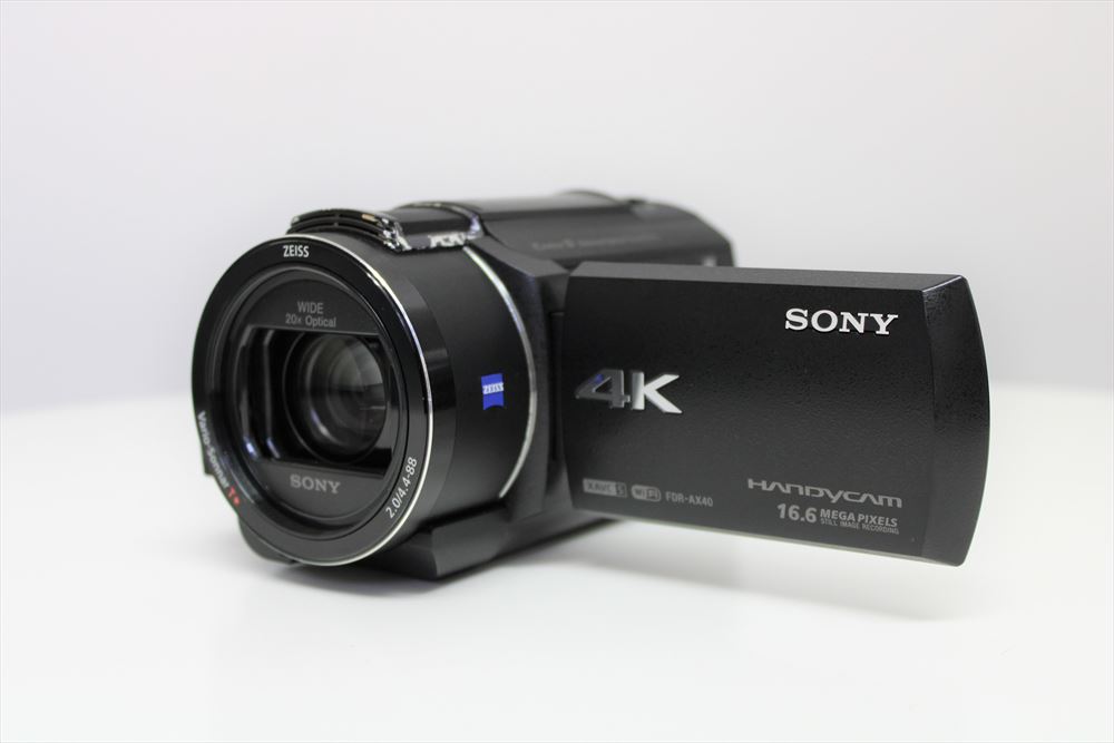 SONY 4Kビデオカメラ FDR-AX40 1ヶ月～ [月額レンタル]