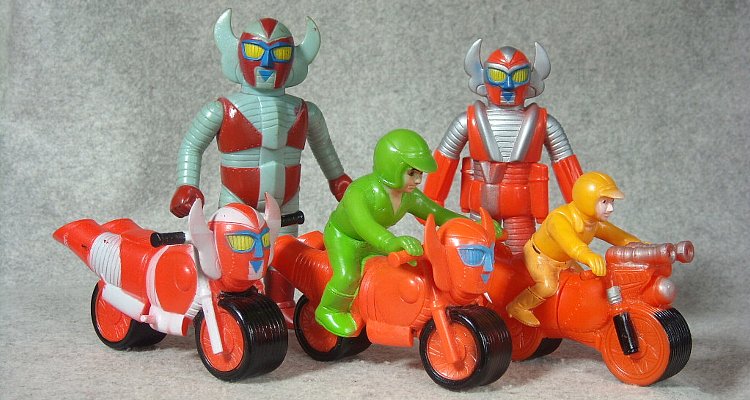 ブルマァク/ストロングザボーガー/オートバイ マシーンバッハ