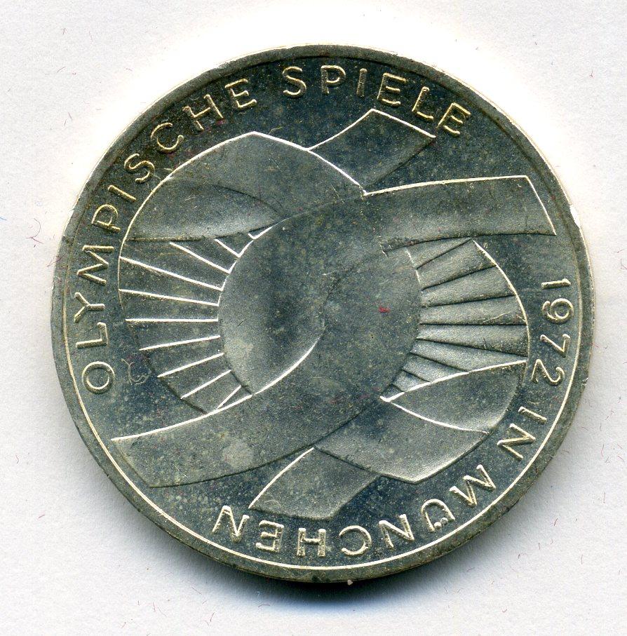 hab011 ドイツ オリンピック記念銀貨 10マルク 5種類セット ドイツ 10