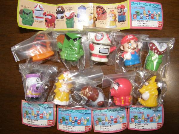 スーパーマリオランド ヒョイホイ 指人形 スーパーマリオランド