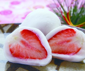 いちご大福』の販売を開始のお知らせ | ますだ家『岡崎市 和菓子 三洲