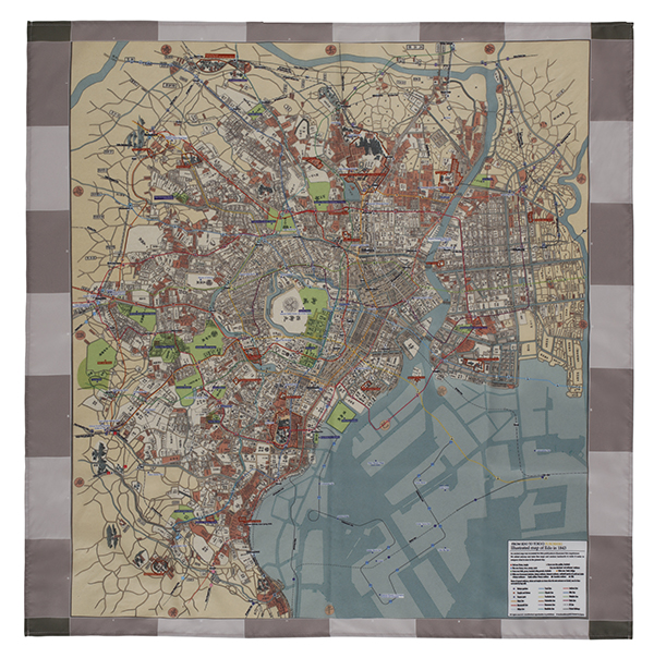 週末まで大幅値引き！ 増補江戸大絵図 絵入 江戸城周りの地図 週末まで