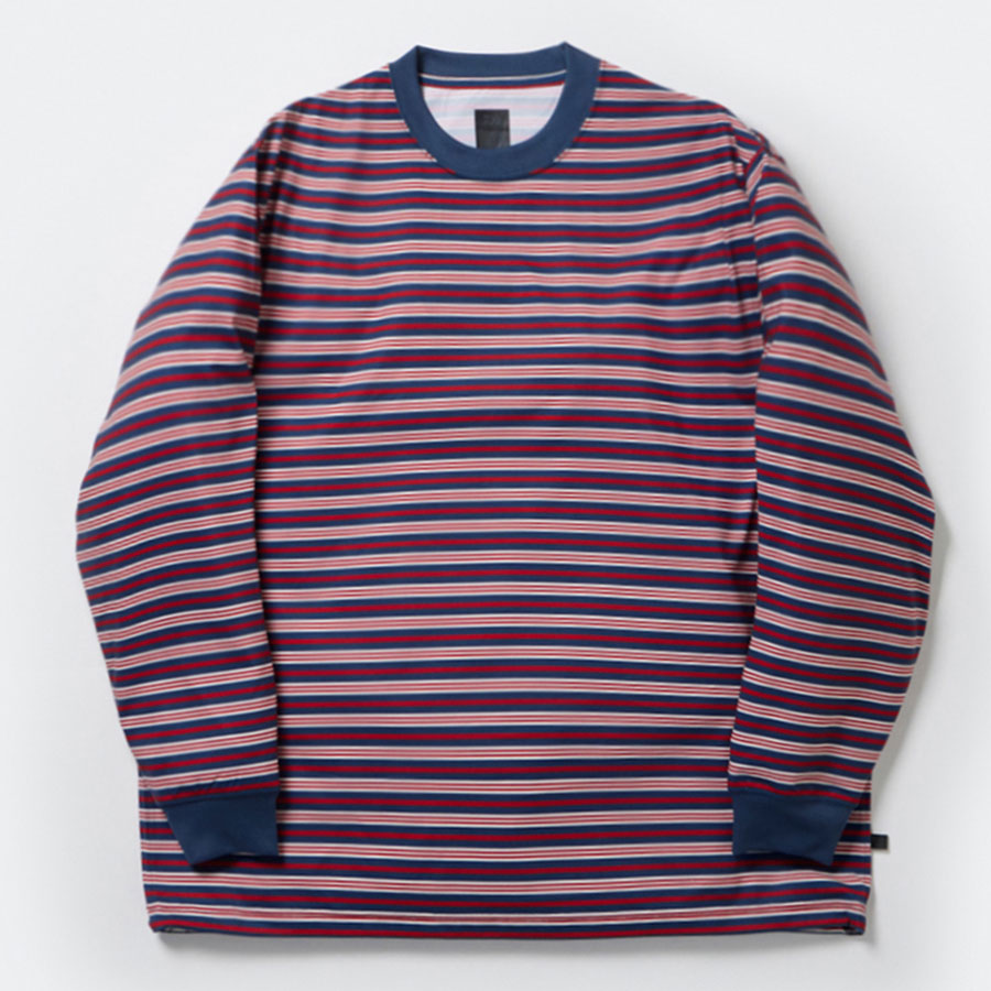 DAIWA PIER39/ダイワピア39】W's TECH DRAWSTRING MULTI BORDER L/S