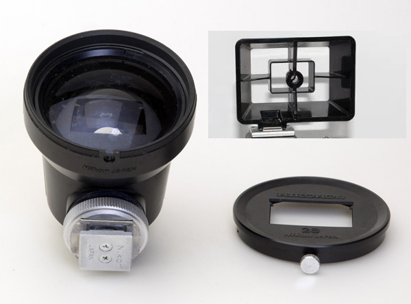ニコノスV、15ミリレンズ、光学ファインダー