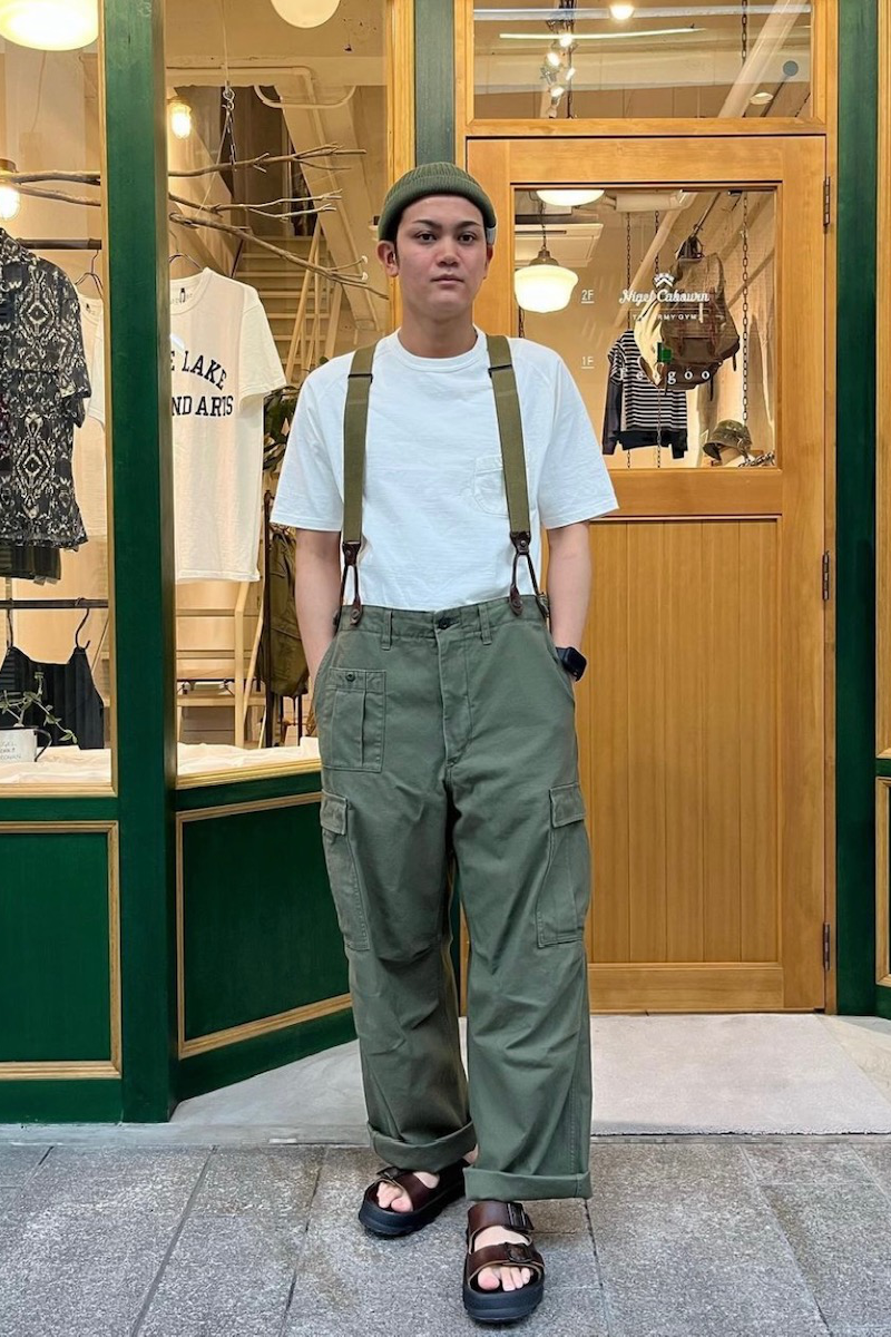 Styling]Nigel Cabourn THE ARMY GYM OKAYAMA STORE 2022.7.28