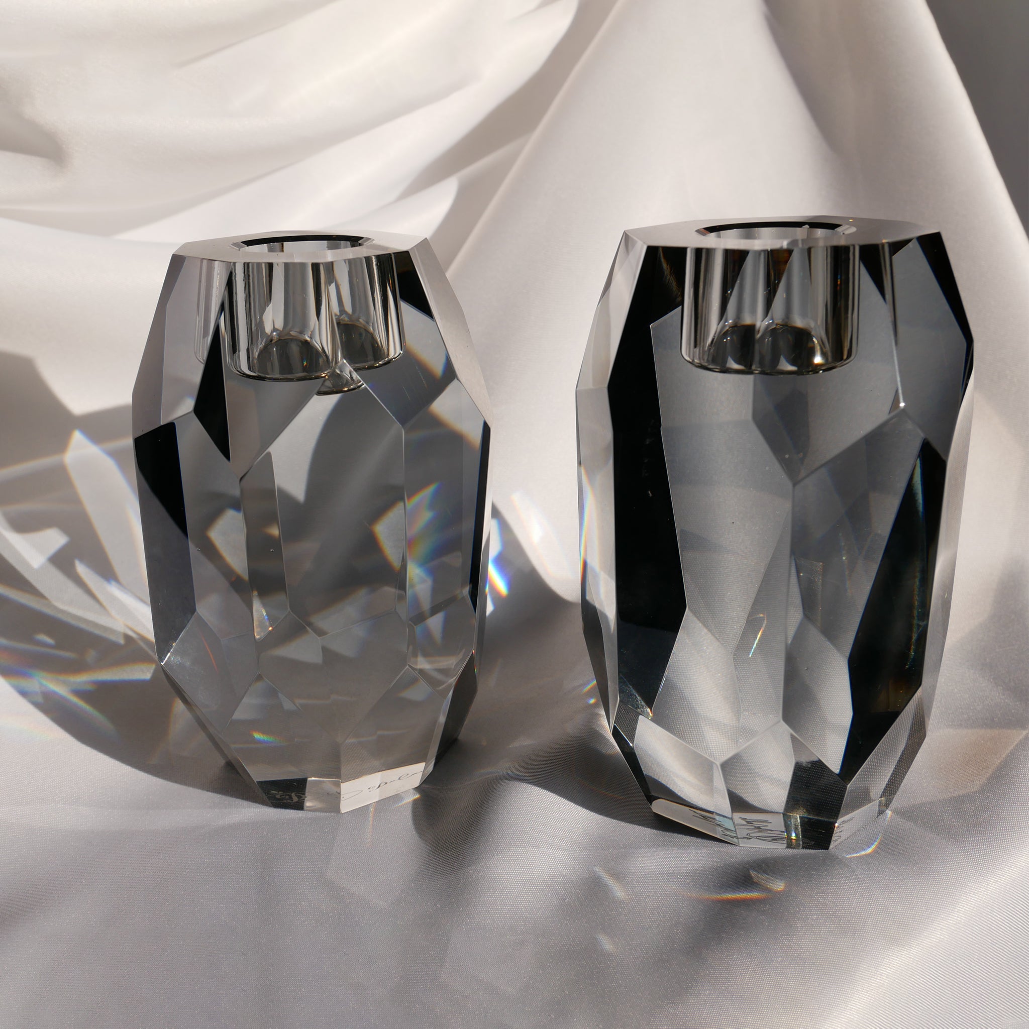 セール‼️リードクリスタル キャンドルホルダー 2個セット セール