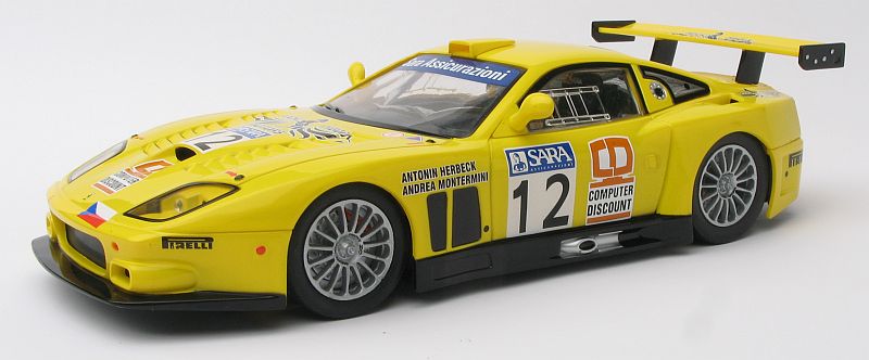 Carrera DIGITAL 124 Ferrari 575 GTC Rock Media Motors, GT Italy 2006