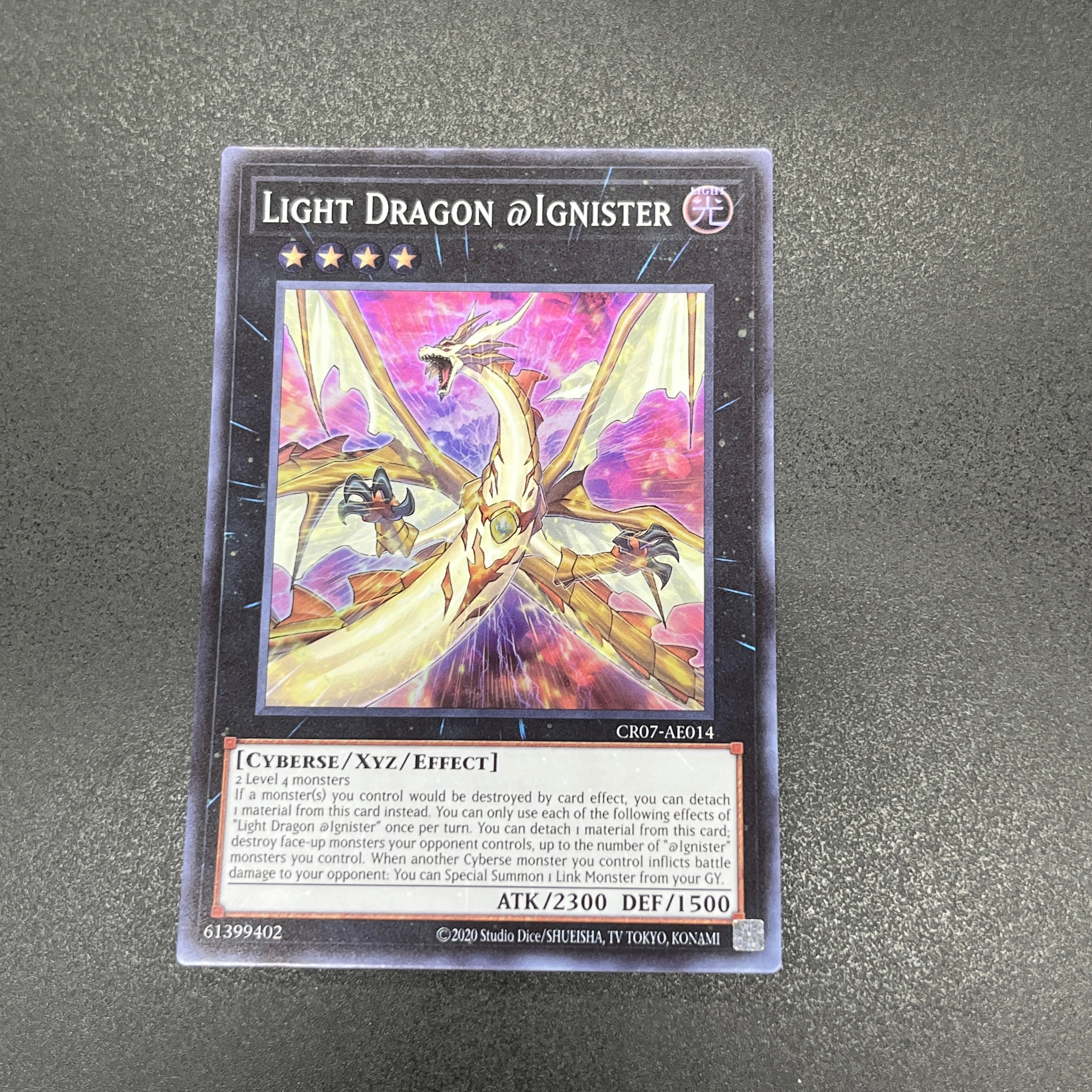 あ*ろ様 【PSA10】遊戯王 ライトドラゴン@イグニスター ホロ あ*ろ様