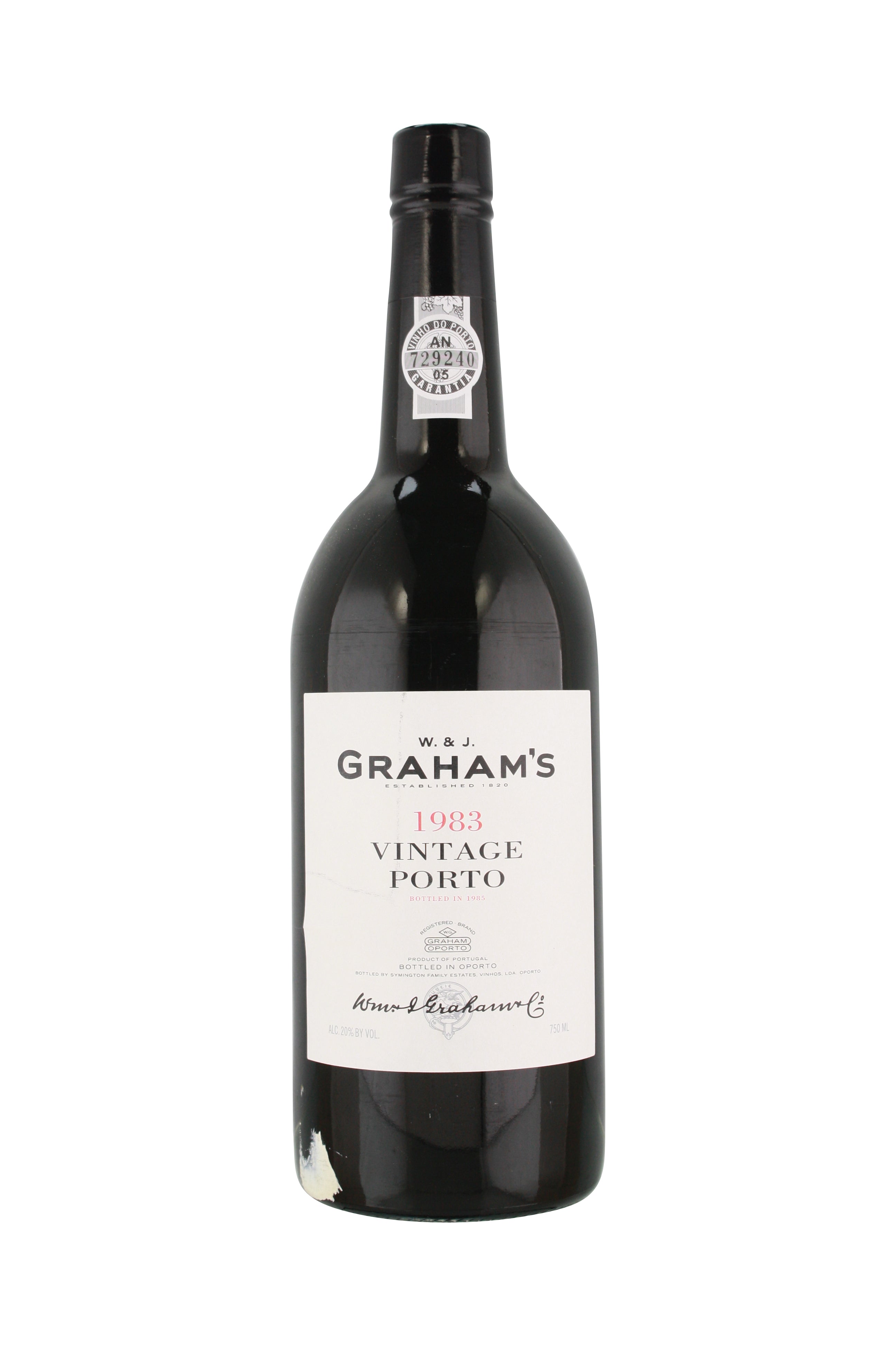 Graham's Vintage Port - 1983 (750ml) – Cellar.com