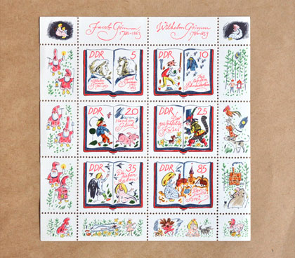 3850 外国切手 DDR ドイツ 1968年 グリム童話 長靴を履いた猫 【公式通販】