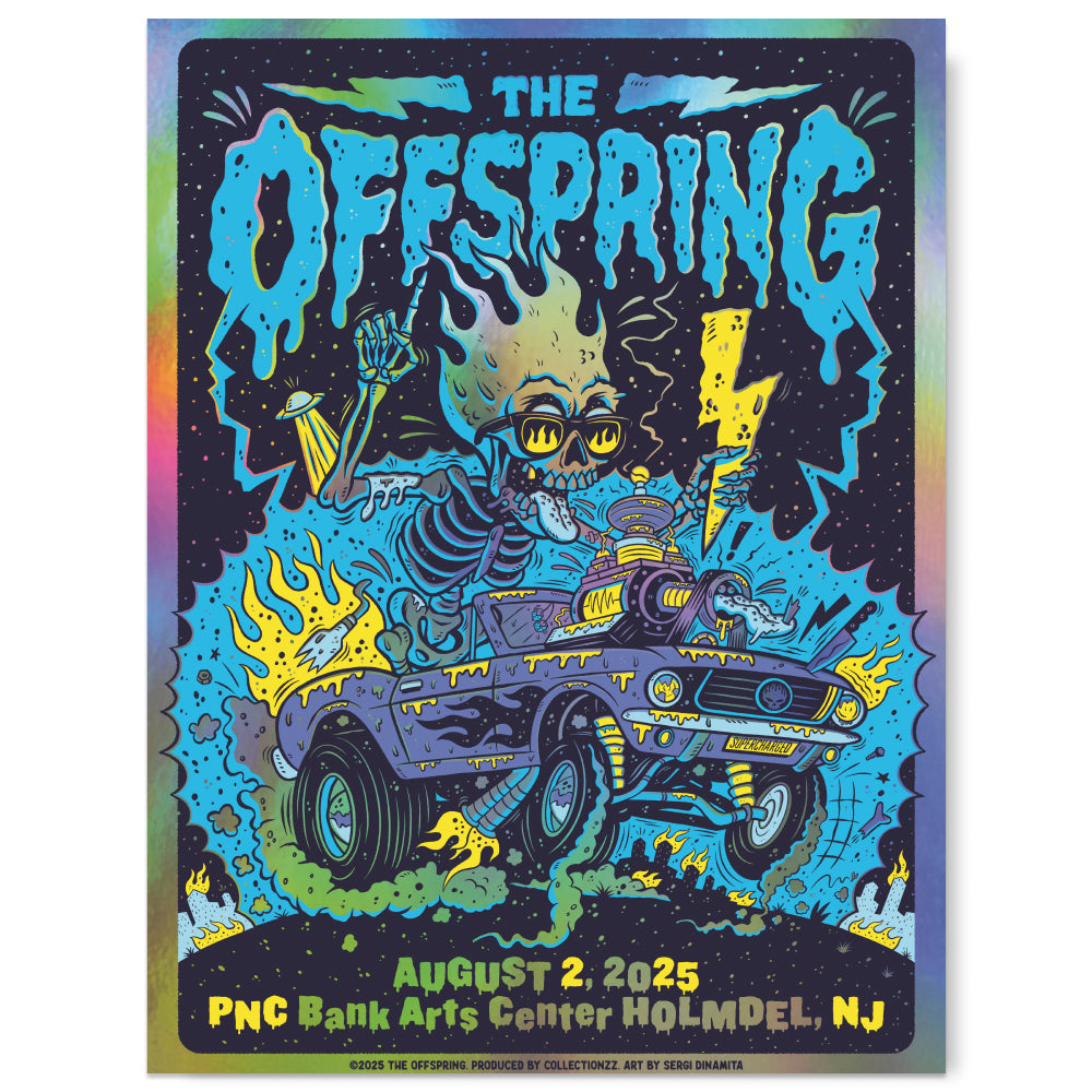 The Offspring Holmdel August 2, 2025 (Rainbow Foil Edition)