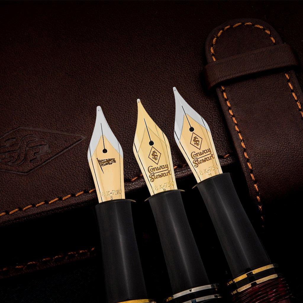 H21032754☆アンティーク☆ ペン先全て金無垢♪ H21032754