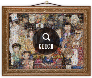 名探偵コナンモザイクアート完成品額縁入り