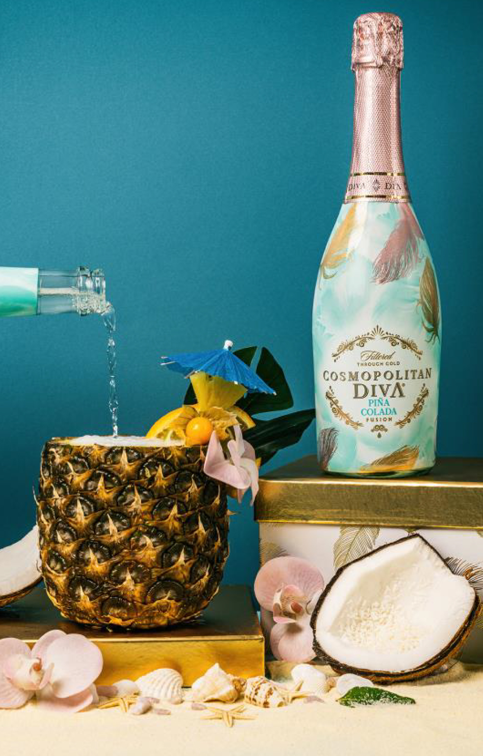 COSMOPOLITAN DIVA ピニャコラーダ 12本セット(羽12本付き