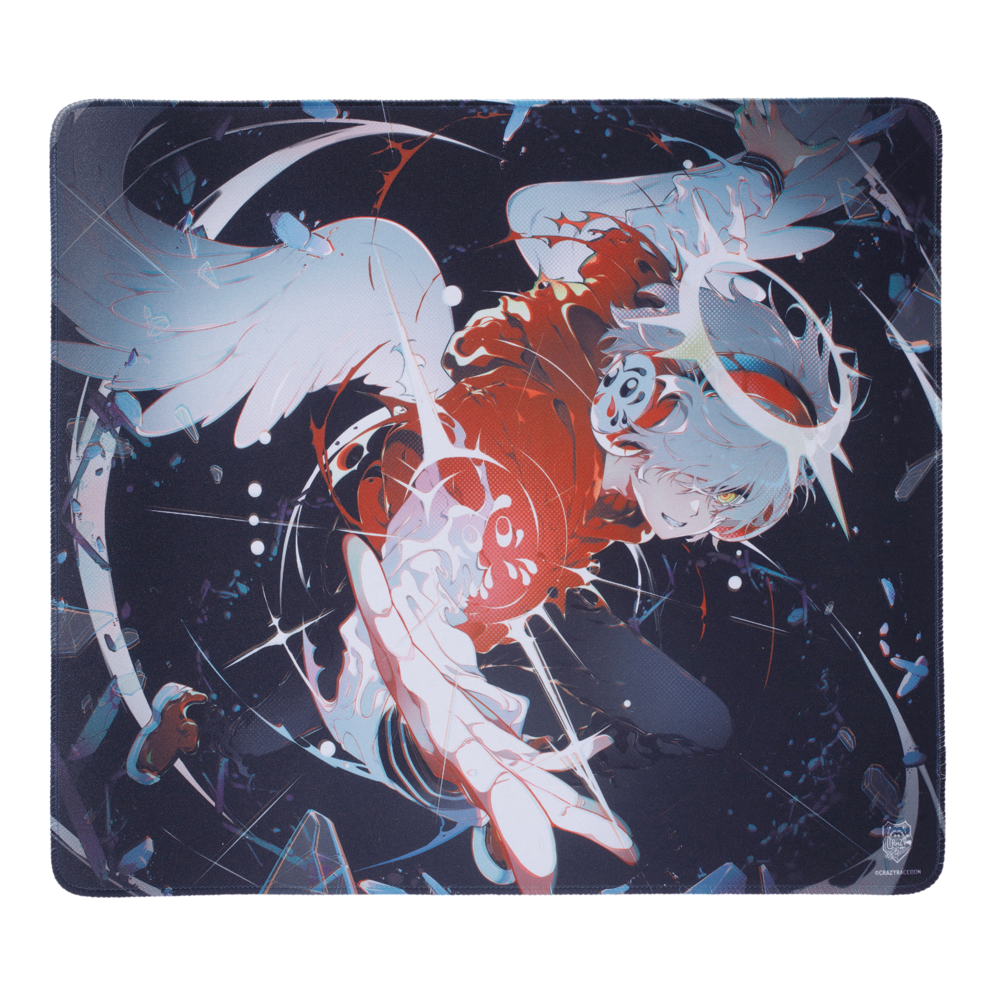 DARUMA IS GOD MOUSEPAD – CRAZY RACCOON