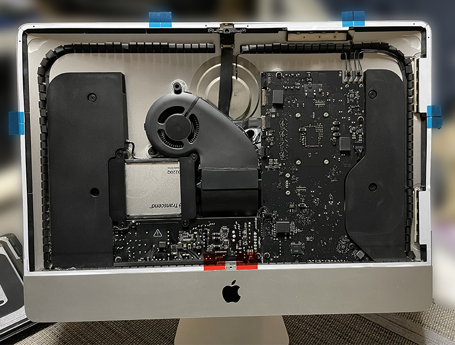 iMac （Late 2015） 21.5型 SSD換装 Venturaで稼働 iMac 2015を簡単にSSD