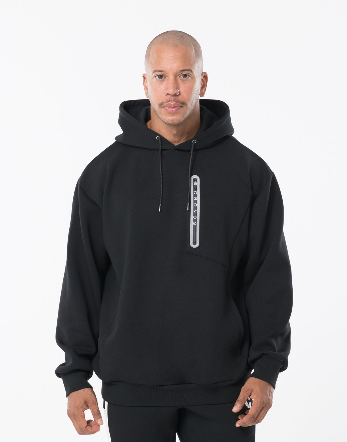 CRONOS BALANCE TOUCH HOODIE【BLACK】