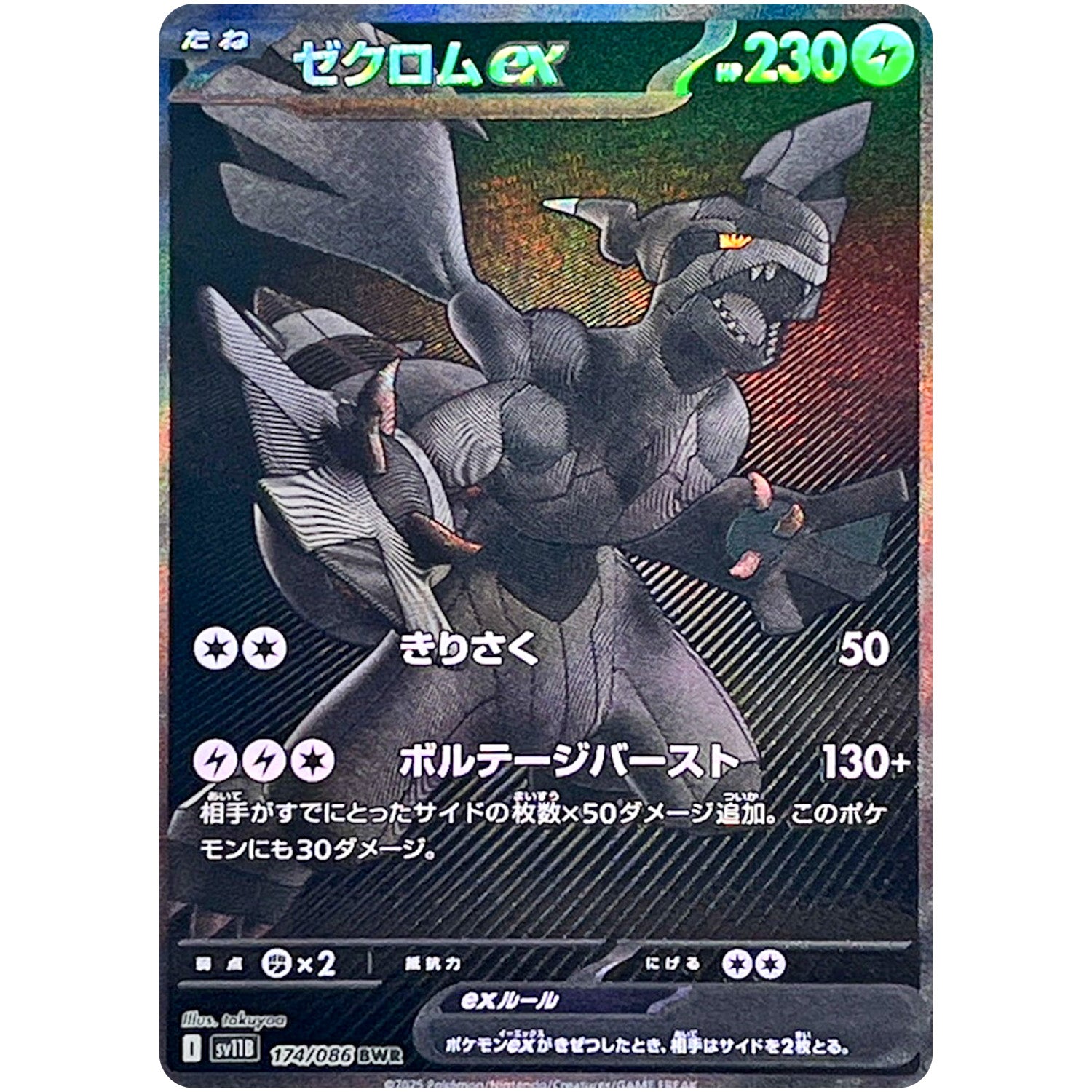 ポケモンカード ゼクロムex BWR PSA10 ゼクロムex bwr psa10