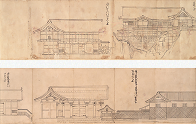 6 仙台城及び江戸上屋敷主要建物姿絵図 | 政宗が育んだ“伊達”な文化