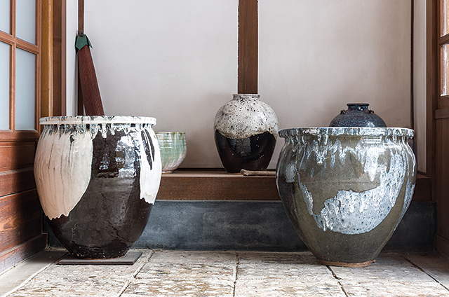 堤焼 徳利とお猪口 仙台 民芸 乾馬窯 堤焼 徳利とお猪口 仙台 民芸 乾