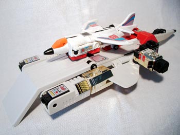 トランスフォーマー エアーボット指揮官シルバーボルト（当時品