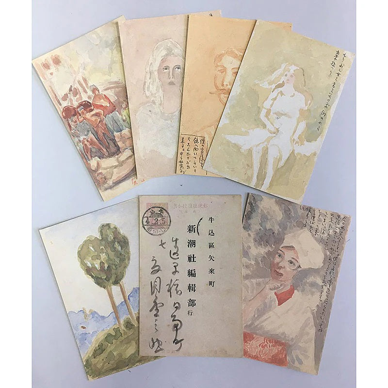 木版画 夏目漱石 三愚社 新いばらきタイムズ社