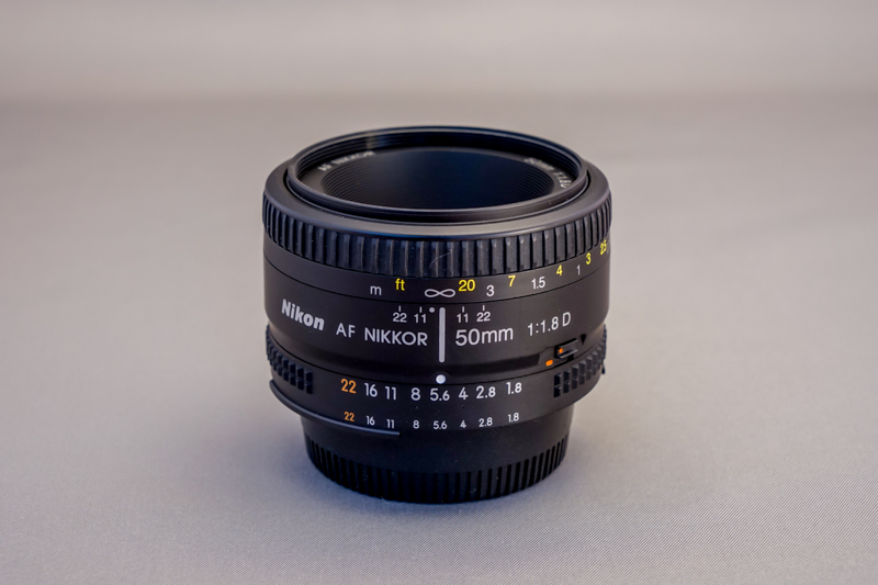 実用品】Nikon AF NIKKOR 50mm f/1.8D レンズ Nikon AI AF Nikkor 50mm f/