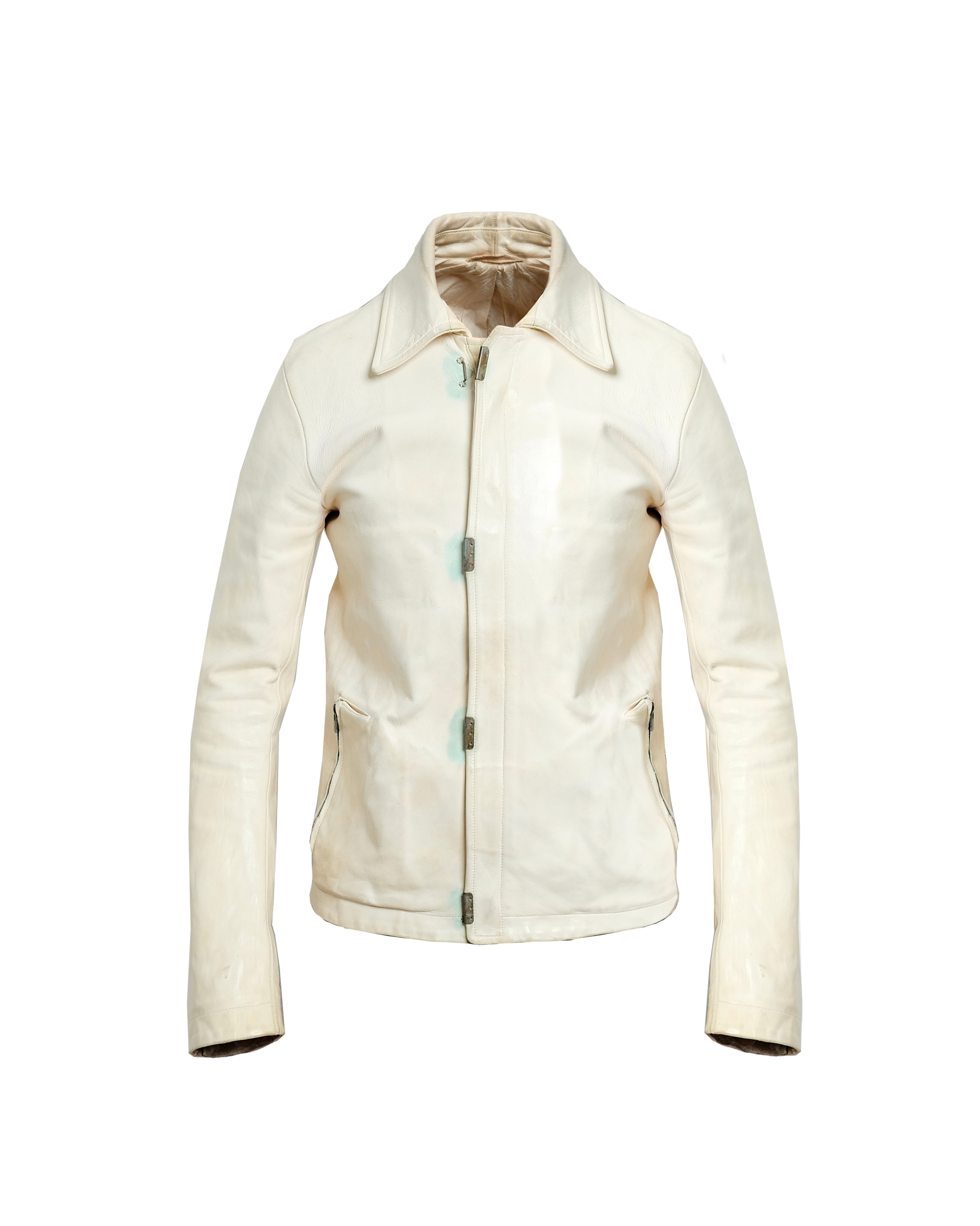 Carol Christian Poell O.D Lined Scarstitched Leather Jacket