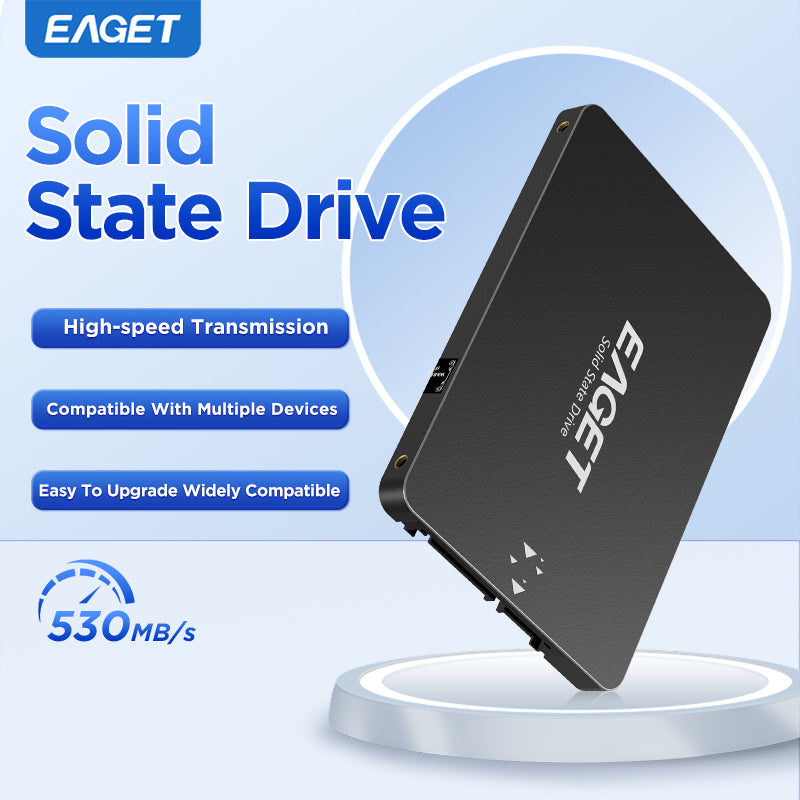 EAGET 120GB/240GB/480GB/1TB/2TB SSD With Built-in Solid-state