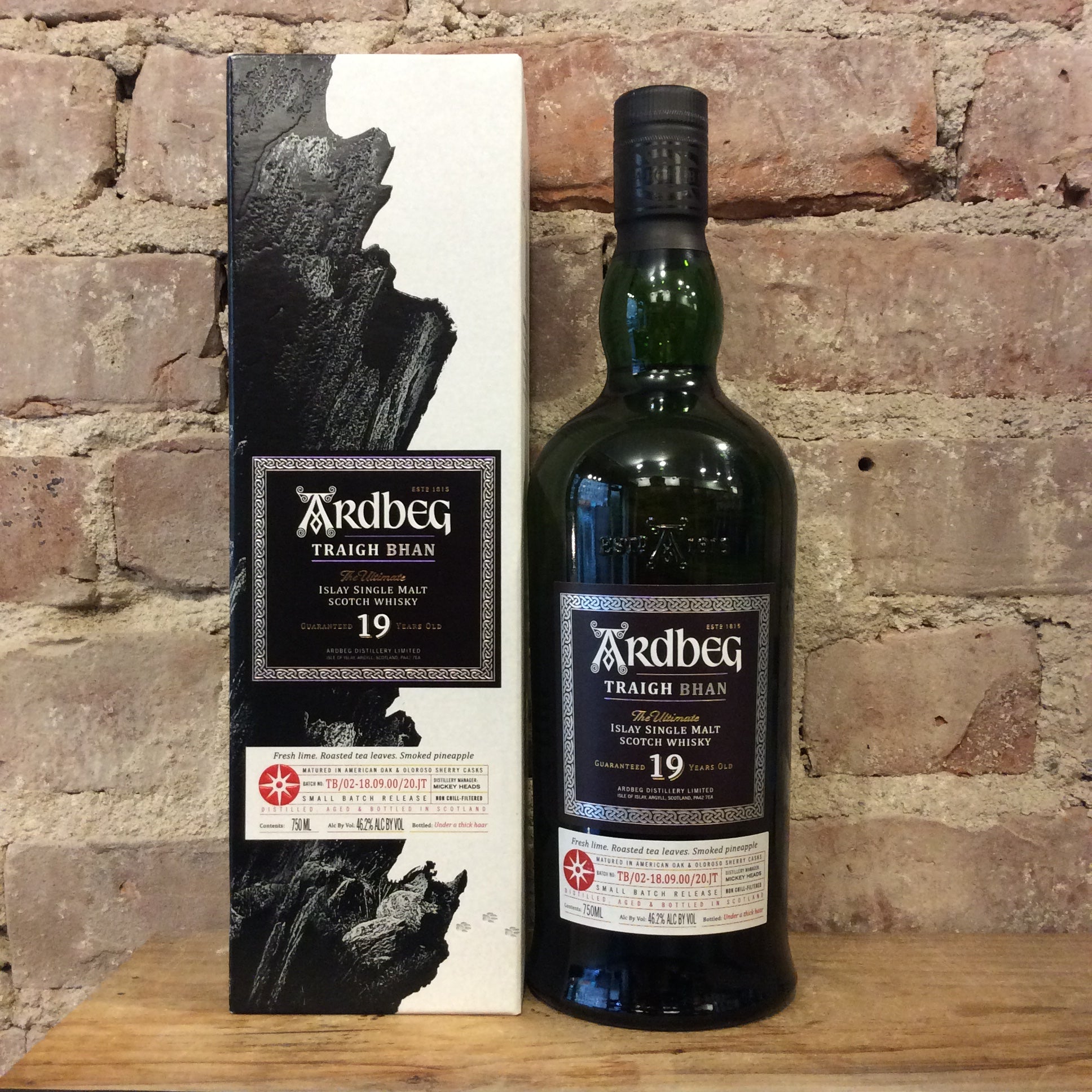 Ardbeg 19 Yr Old 'Traigh Bhan' Single Malt Scotch Whisky 750ml