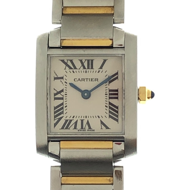 カルティエ Cartier タンクフランセーズSM コンビ W51007Q4 SSxYG