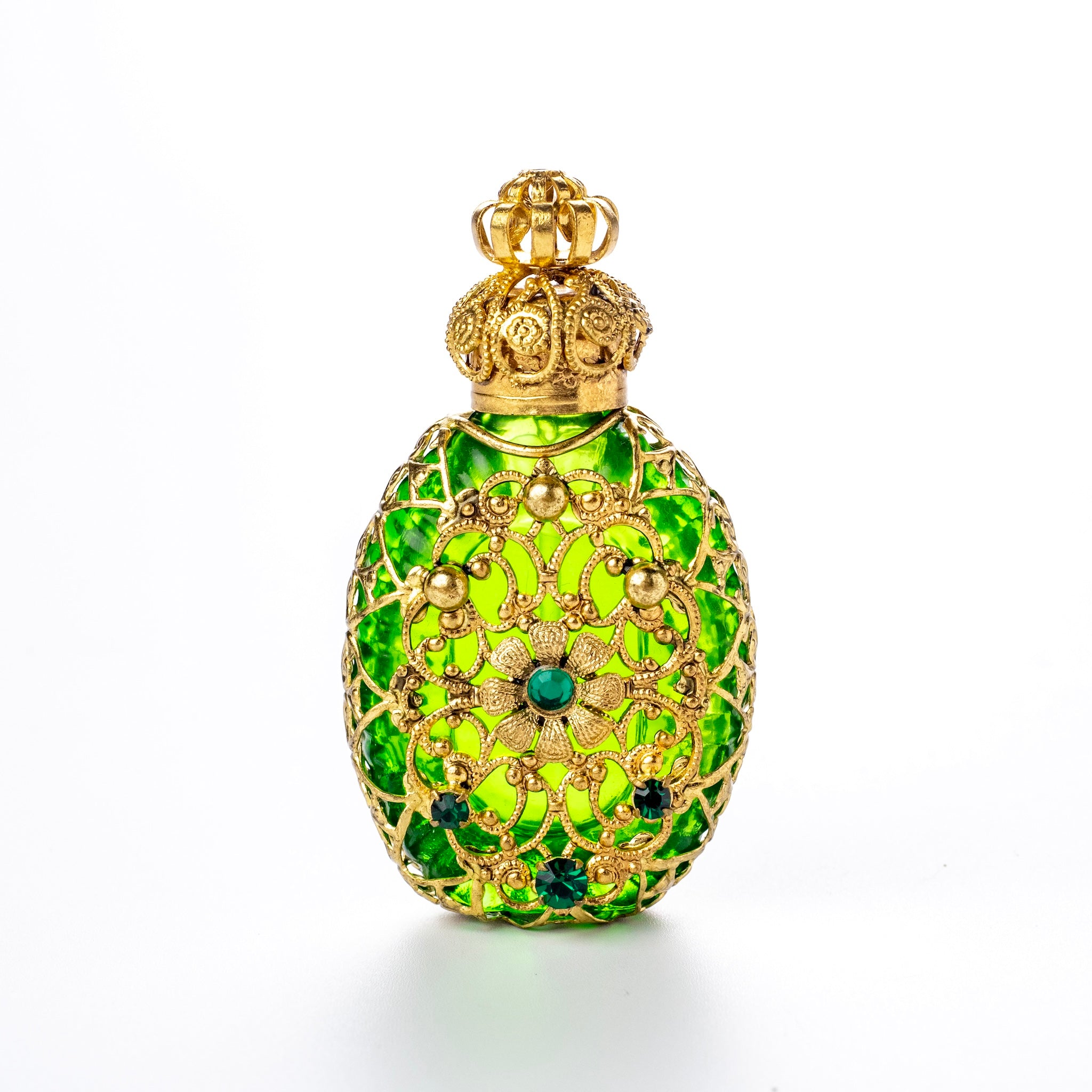 ○空瓶 インペリアルコレクション パール＆エメラルド 24金装飾 24K 金