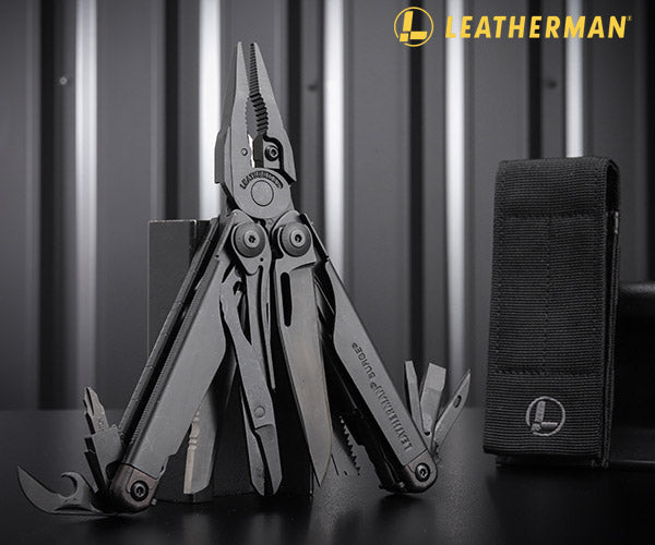 LEATHERMAN レザーマン サージ ブラック SURBK-NM ナイロンケース付き