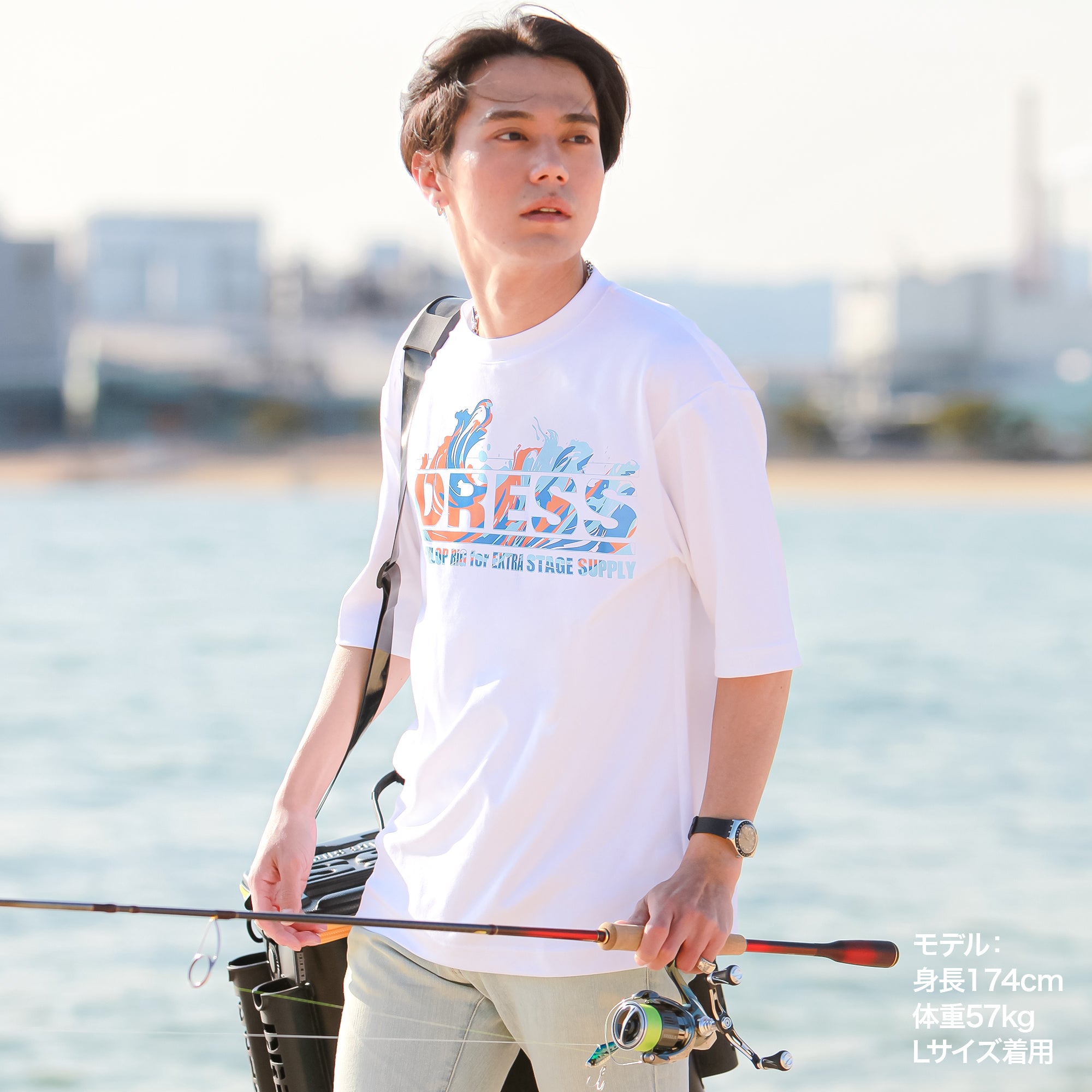 DRESS オーバーサイズ Tシャツ【ホワイト】