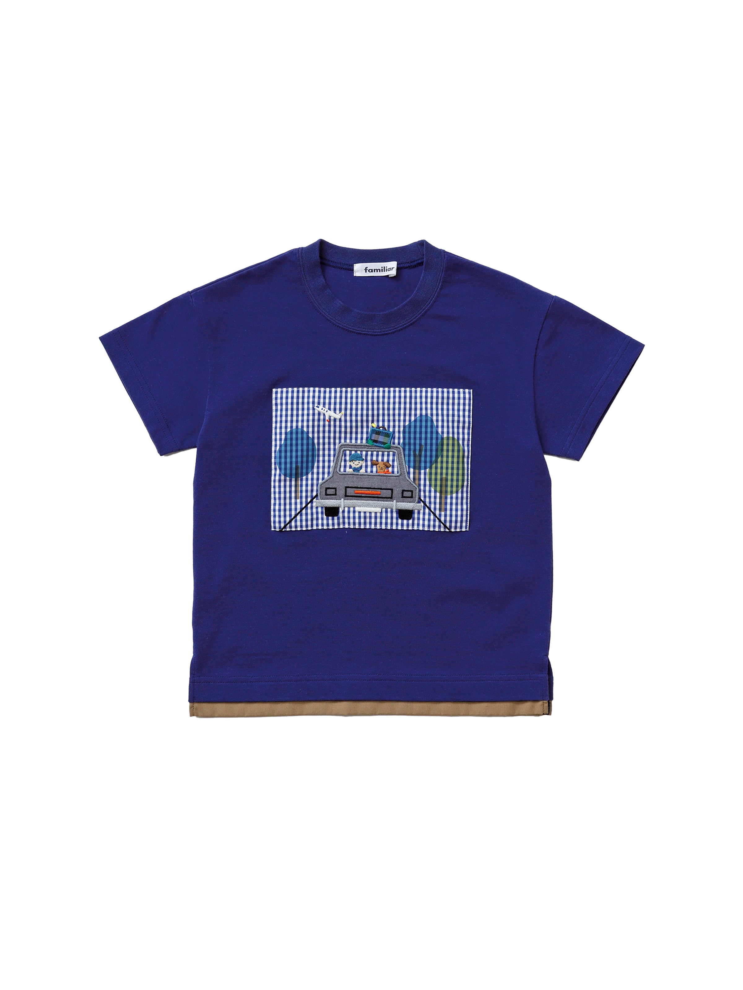 ☆ファミリア☆刺繍 Tシャツ 90サイズ☆