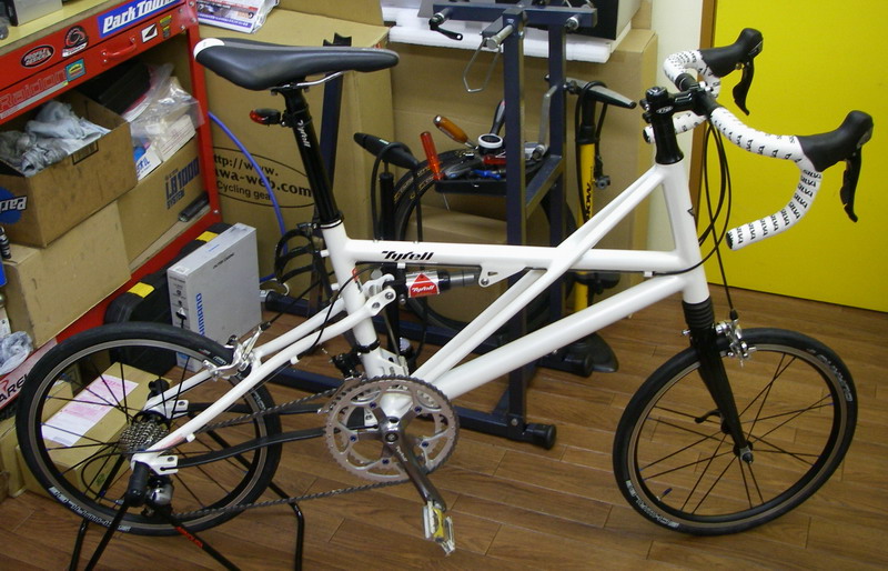 Tyrell SZ のドロップハンドル化、フロントダブル化 | marco自転車